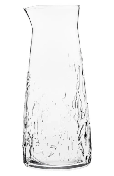 Moomin Forest Hide & Seek Glass Pitcher In Transparent