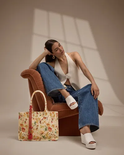 Vince Camuto Etta Wedge Sandal In White