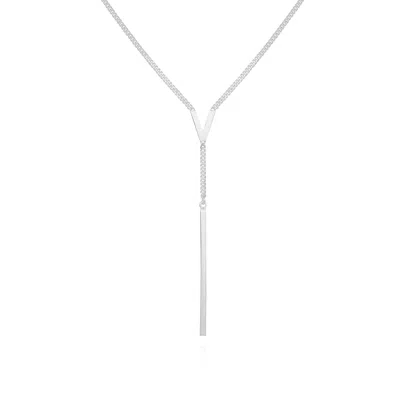 Vince Camuto Silver-tone Lariat Y-necklace