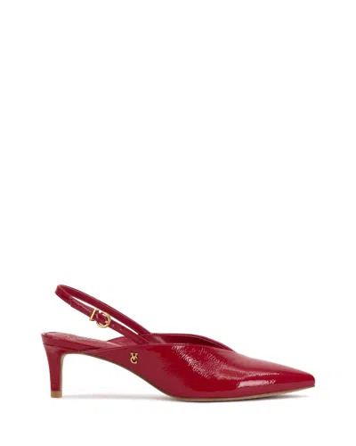 Vince Camuto Kylien Kitten Heel Pump In Red