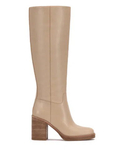 Vince Camuto Gibi Wide Calf Knee High Boot In Neutral