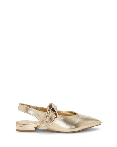 Vince Camuto Amoret Buckle Slingback Mule In Neutral