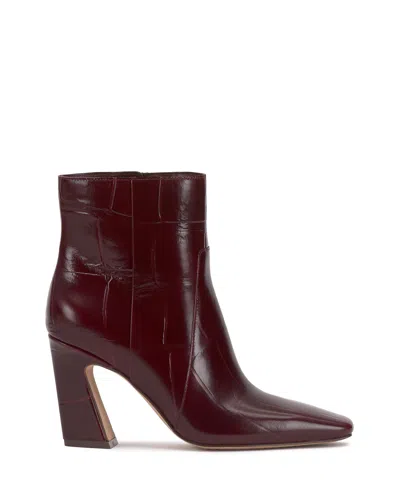 Vince Camuto Bayla Ankle Boots In Burgundy