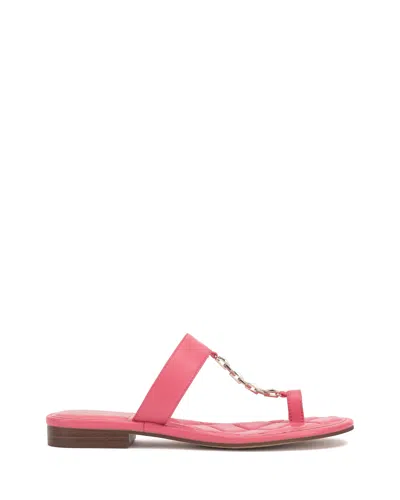 Vince Camuto Lexie Toe Loop Sandal In Pink