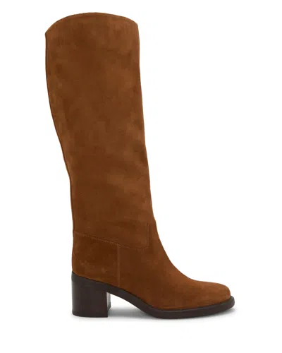 Vince Camuto Amree Extra Wide Calf Knee High Boot In Brown
