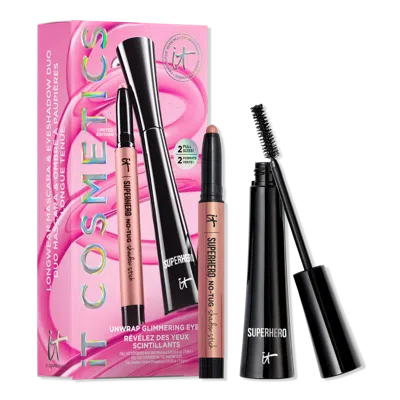 It Cosmetics Unwrap Glimmering Eyes Mascara Makeup Set