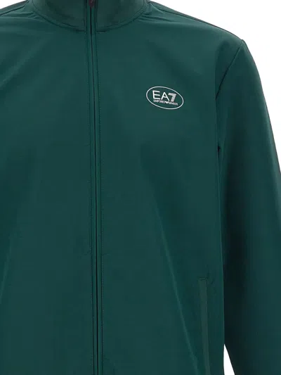 LOGO印花拉链开合卫衣