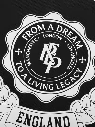 Represent Oversized Printed Cotton T-shirt In Black