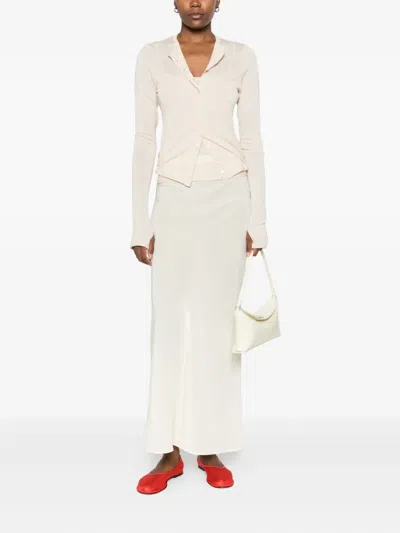 Sir Button-up Cardigan In Neutral