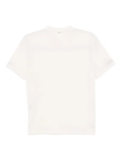 System Crew Neck T-shirt In Neutral