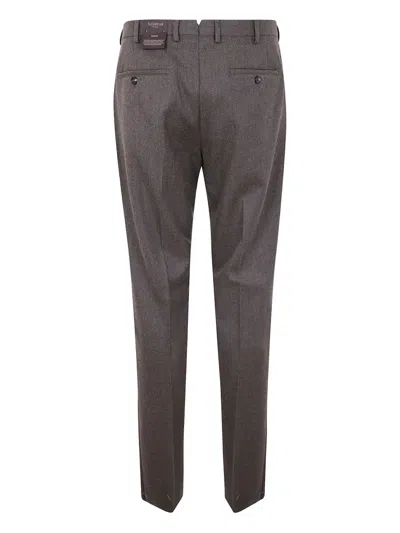 Incotex "chino Straight Fit" Trousers In Gray