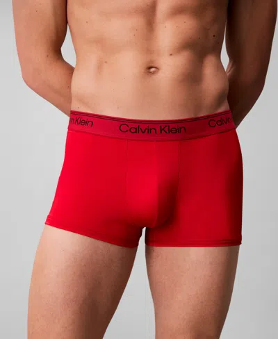 Calvin Klein Micro Stretch Trunk 3-pack In Multi