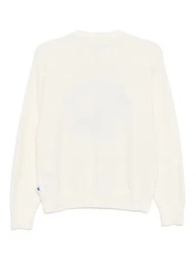 Chocoolate Puupy-print Jumper In White