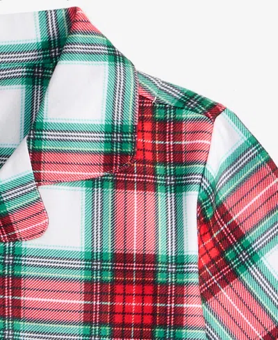 Holiday Lane Kids 2t-16 Merry Plaid Pajama Set, Macy's Exclusive In Multi