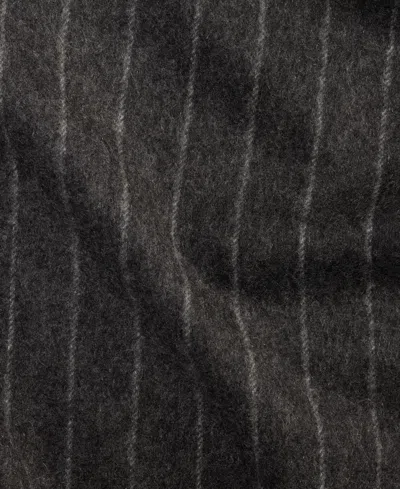 Club Room Men's Pinstripe Cashmere Scarf, Macy's Exclusive In Gray