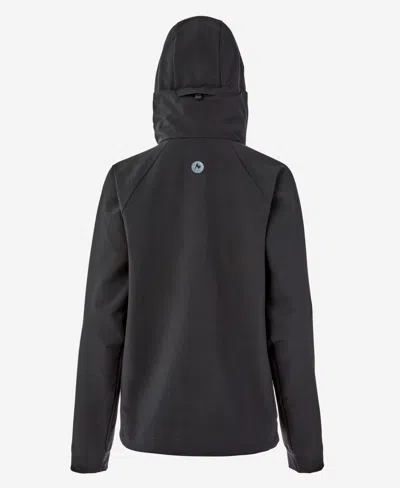 Marmot Women's Pinnacle Driclime Hooded Jacket In Black