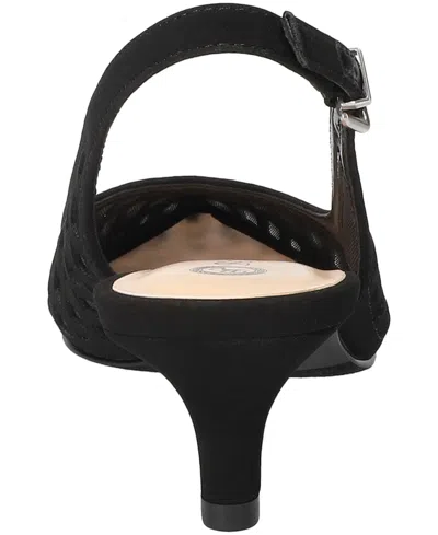 Bella Vita Women's Noel Slingback Pointed Toe Pumps In Black