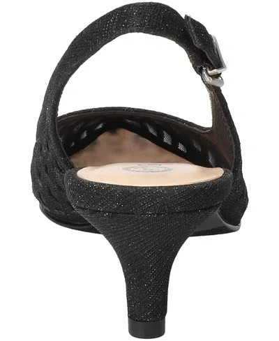 Bella Vita Women's Noel Slingback Pointed Toe Pumps In Black