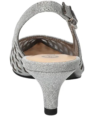 Bella Vita Women's Noel Slingback Pointed Toe Pumps In Transparent