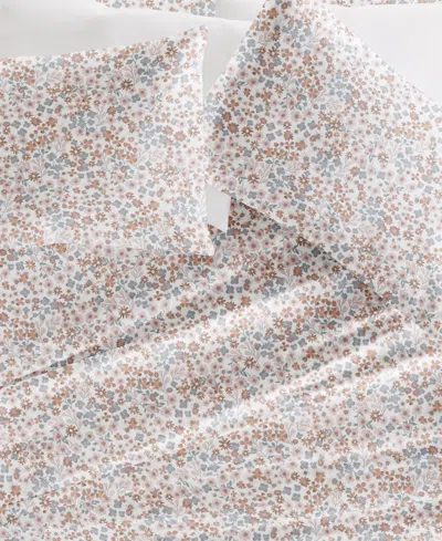 Ienjoy Home Long Staple 300-thread Count Cotton Pattern 3-pc. Sheet Set, Twin In Brown