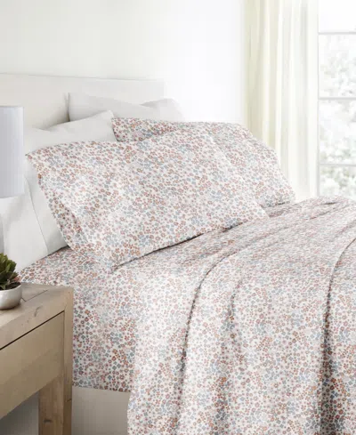 Ienjoy Home Long Staple 300-thread Count Cotton Pattern 3-pc. Sheet Set, Twin In Brown