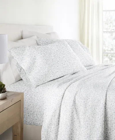 Ienjoy Home Long Staple 300-thread Count Cotton Pattern 3-pc. Sheet Set, Twin In Gray