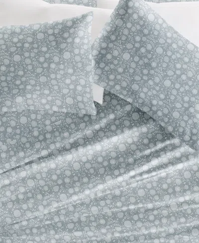 Ienjoy Home Long Staple 300-thread Count Cotton Pattern 4-pc. Sheet Set, Full In Gray