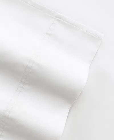 Ienjoy Home Long Staple 300-thread Count Cotton Solid 4-pc. Sheet Set, Full In White