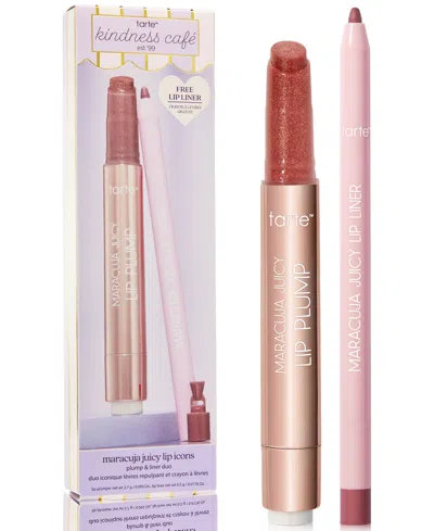 Tarte 2-pc. Maracuja Juicy Lip Icons Plump & Liner Set In Transparent