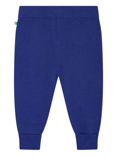 The Bonnie Mob Fern Knitted Trousers In Blue