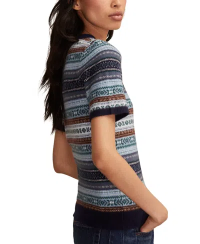 Lucky Brand Women's Fair Isle Crewneck Sweater In Multi