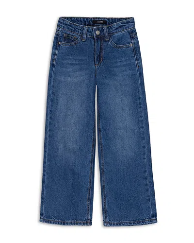 Joe's Jeans Girls' Mia Wide Leg Core Denim Jeans - Big Kid In Blue