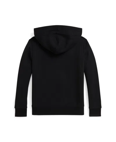 Polo Ralph Lauren Ralph Lauren Pink Pony Fleece Hoodie In Black
