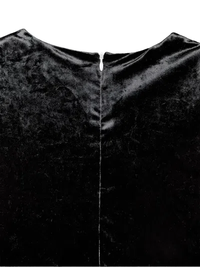 Bcbg Velvet Ruffled Tulle Dress In Multi