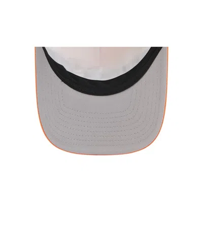 New Era Men's Orange Denver Broncos Linear A-frame 9forty Adjustable Hat In Orange