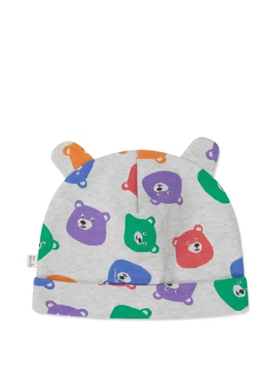 The Bonnie Mob Bear-print Ear-flap Hat