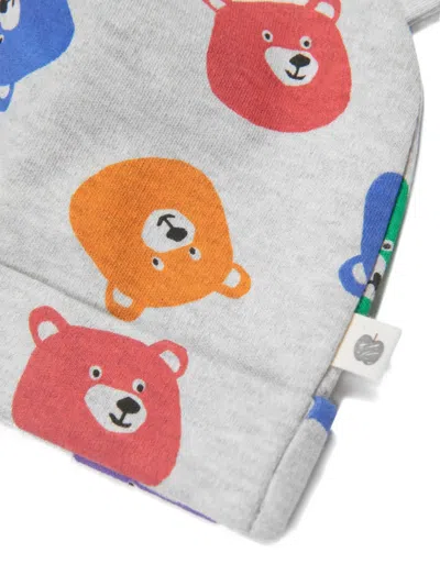 The Bonnie Mob Bear-print Ear-flap Hat