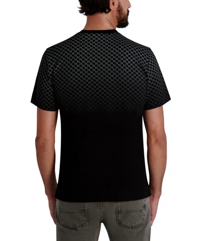 Karl Lagerfeld Men's Short Sleeve T-shirt In Black