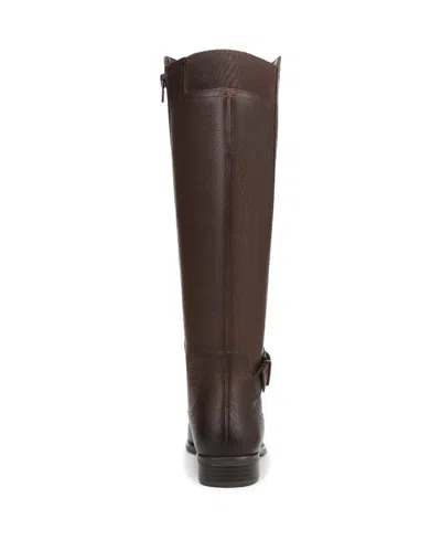 Naturalizer Women's Jaya Knee High Block Heel Riding Boots In Brown
