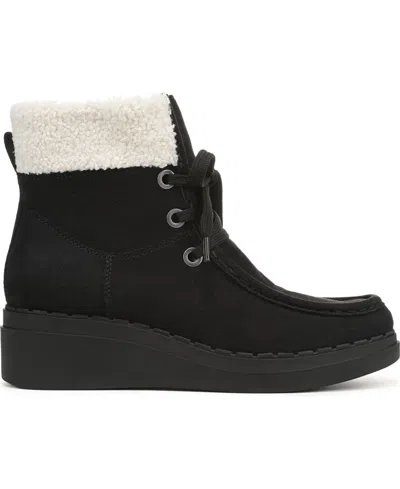 Lifestride Devon Wedge Winter Boot In Black
