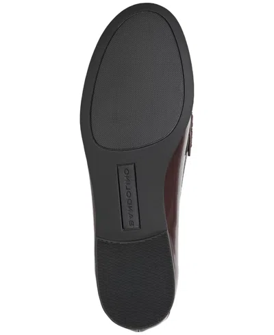 Bandolino Women's Laynei Bow Detail Tailored Loafers In Brown