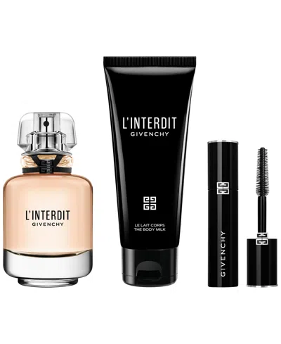 Givenchy 3-pc. L'interdit Eau De Parfum And Mini Mascara Gift Set In Transparent