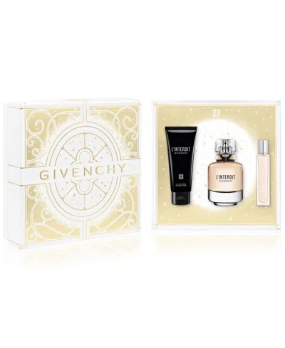 Givenchy 3-pc. L'interdit Eau De Parfum Gift Set In Transparent