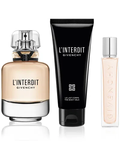 Givenchy 3-pc. L'interdit Eau De Parfum Gift Set In Transparent
