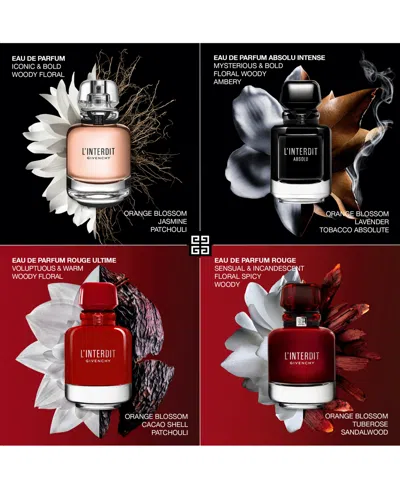 Givenchy 3-pc. L'interdit Eau De Parfum Gift Set In Transparent