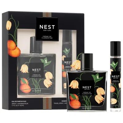 Nest New York Creme De Clementine Eau De Parfum Duo Set In Black