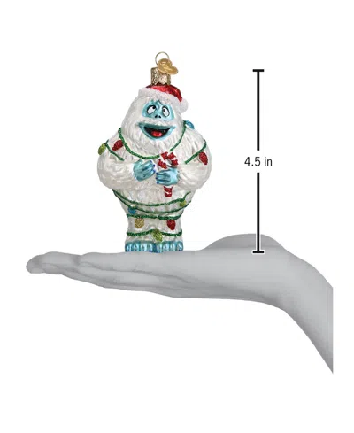 Old World Christmas 4.5" Rudolph The Red-nosed Reindeer Bumble Ornament In Multi