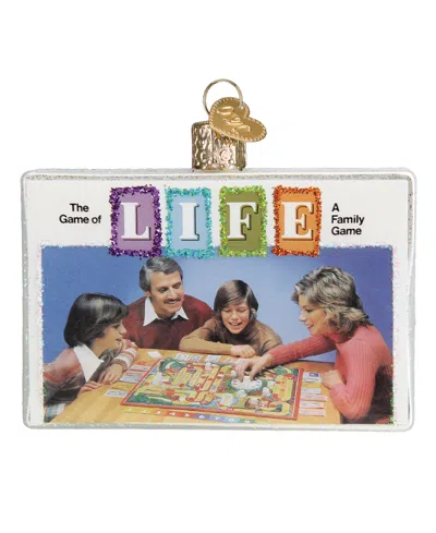Old World Christmas 2.75" Hasbro The Game Of Life Ornament In Multi