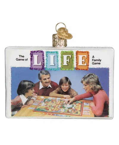 Old World Christmas 2.75" Hasbro The Game Of Life Ornament In Multi