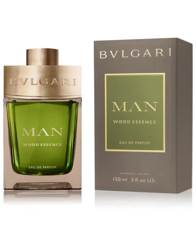 Bvlgari Man Wood Essence Eau De Parfum 5 Oz. In Transparent